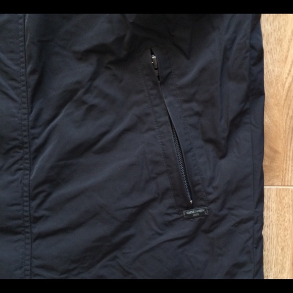SAINT JAMES Classic Men's Black Water Resistant, Lined Sailing Jacket in Small - Picture 7 of 14